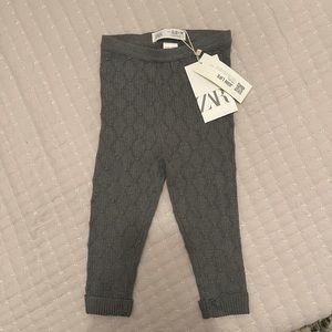 New Zara Knit Leggings